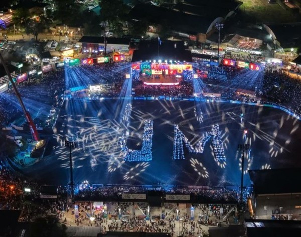 Un multitudinario e impactante comienzo de la edición 60 de Jesús María