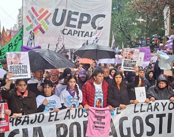 Córdoba: el dolor por Agostina transformó la marcha en un masivo pedido de justicia